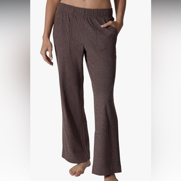 90 Degree By Reflex Pants - 90 Degree By Reflex Wide Leg Pant | Classic Brown Size Medium